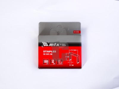 Телчета за такер - 12мм. - ТЪНКИ -1000бр.                                                                                                                                                                                                                                                                   